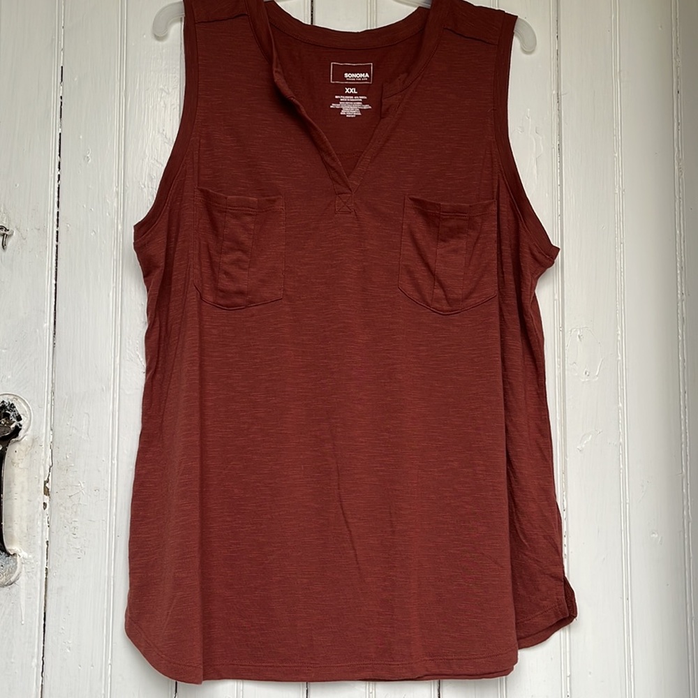 🌻3/$20 bundle, Sonoma XXL sleeveless top